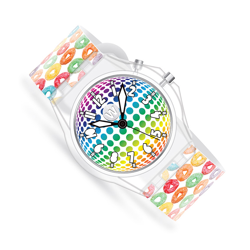 Cereal Loops - Light Up Watch  - Watchitude Glow image number 0
