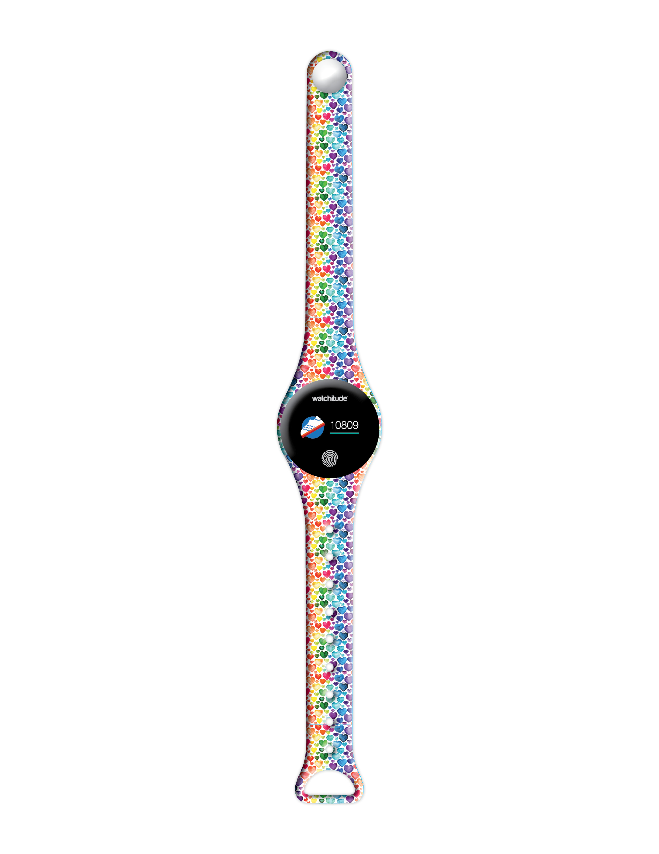 Rainbow Hearts - Watchitude Move 2 - Kids Activity Plunge Proof Watch image number 2