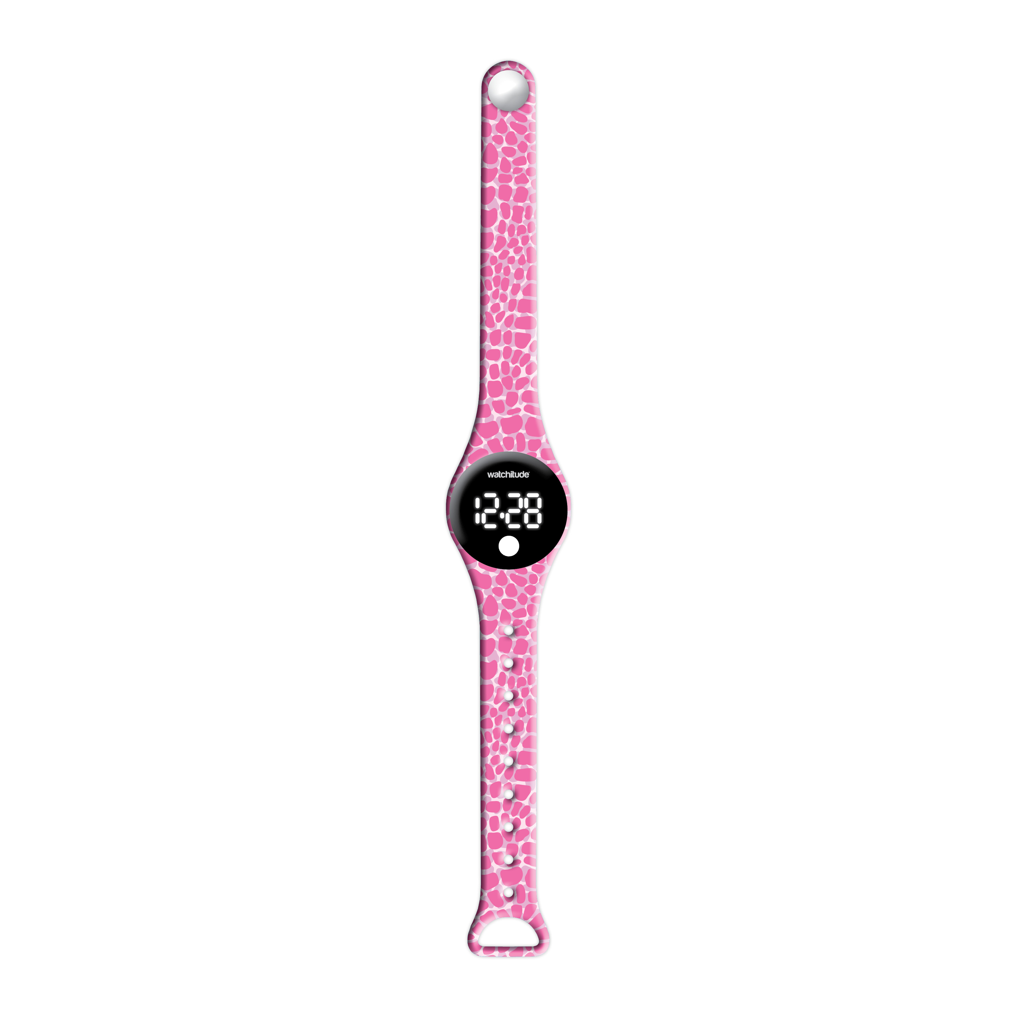 Pink Crocodile - Watchitude Blip - Digital Watch image number 1