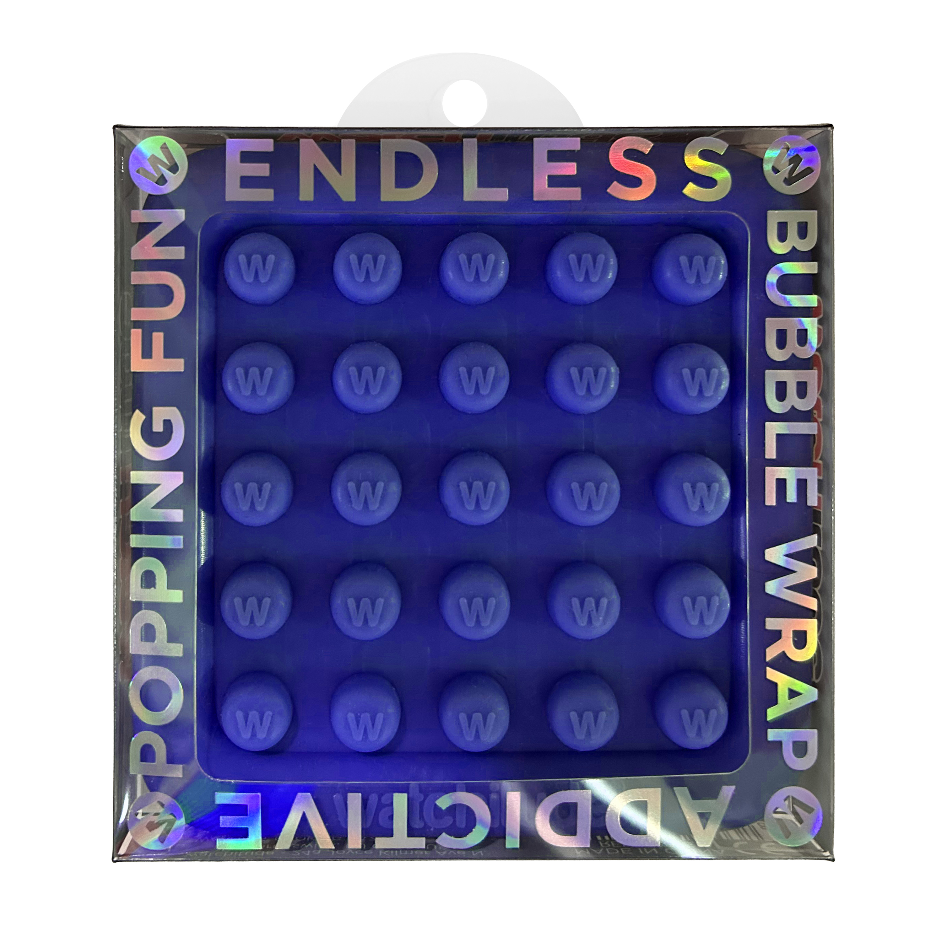 Endless Bubble Wrap - Dark Blue