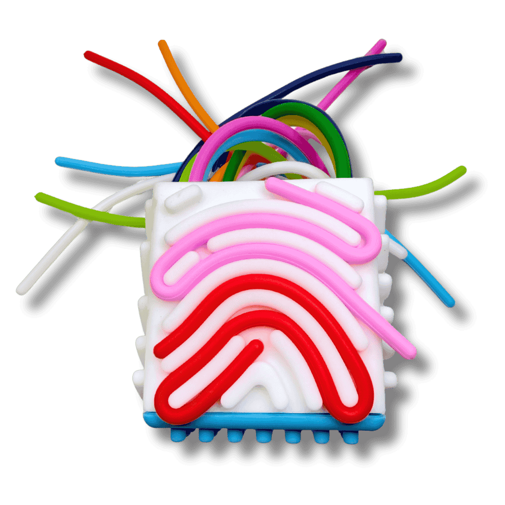 Silly Tube Cube - Pink / Blue image number 2