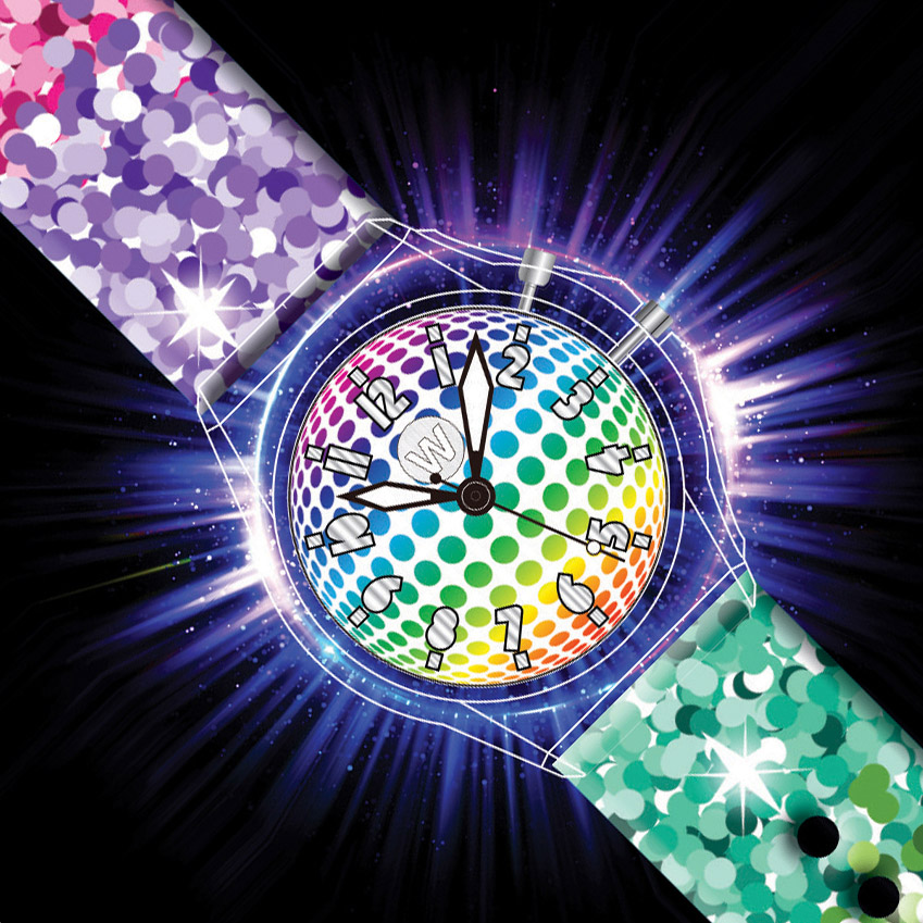 Sassy Sequins - Watchitude Glow - Led Light-up Watch