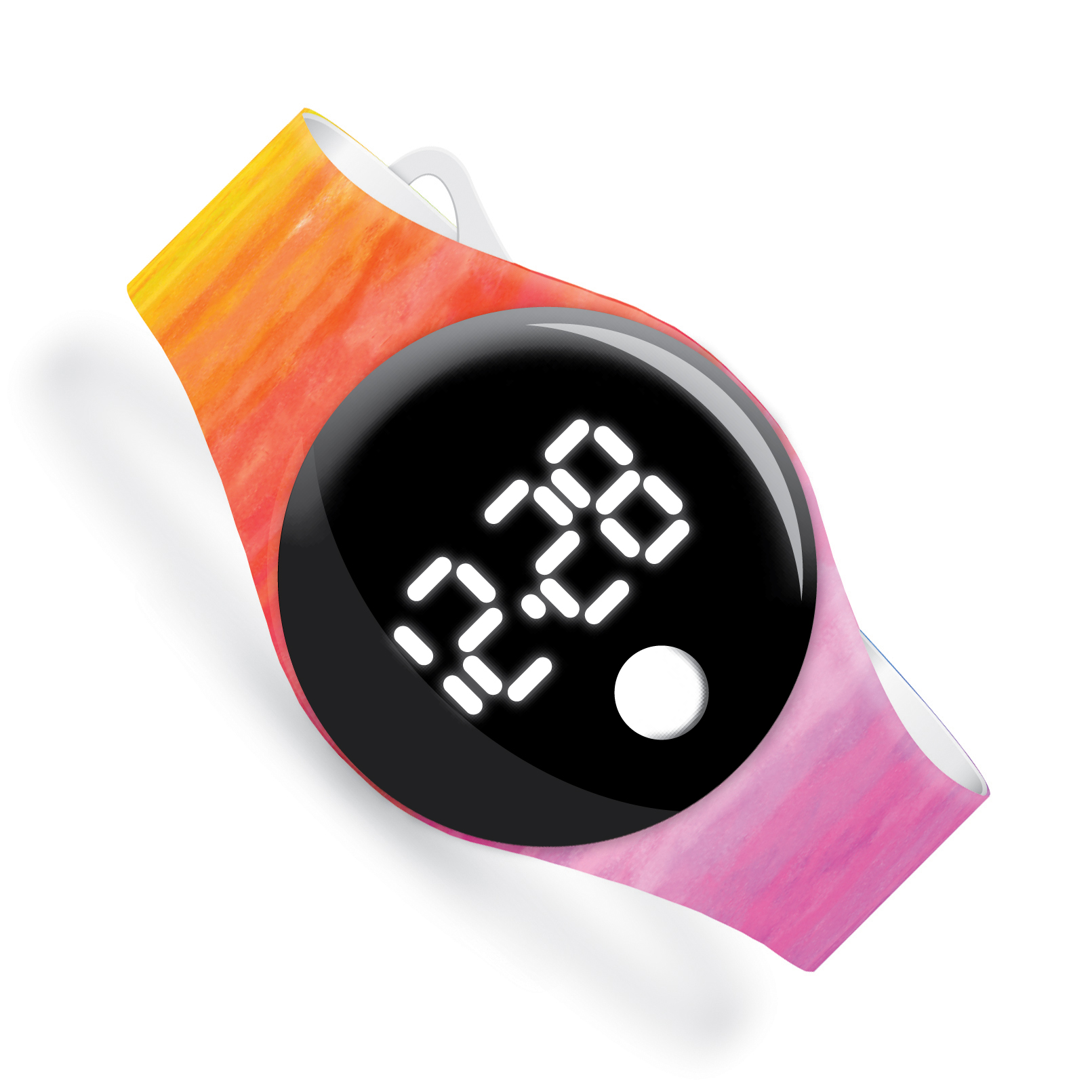 Watercolors - Watchitude Blip - Digital Watch