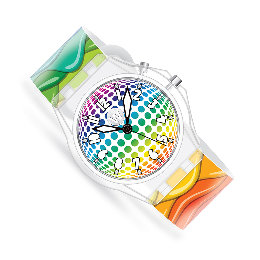 Rainbow Slime - Light Up Watch - Watchitude Glow image number 0