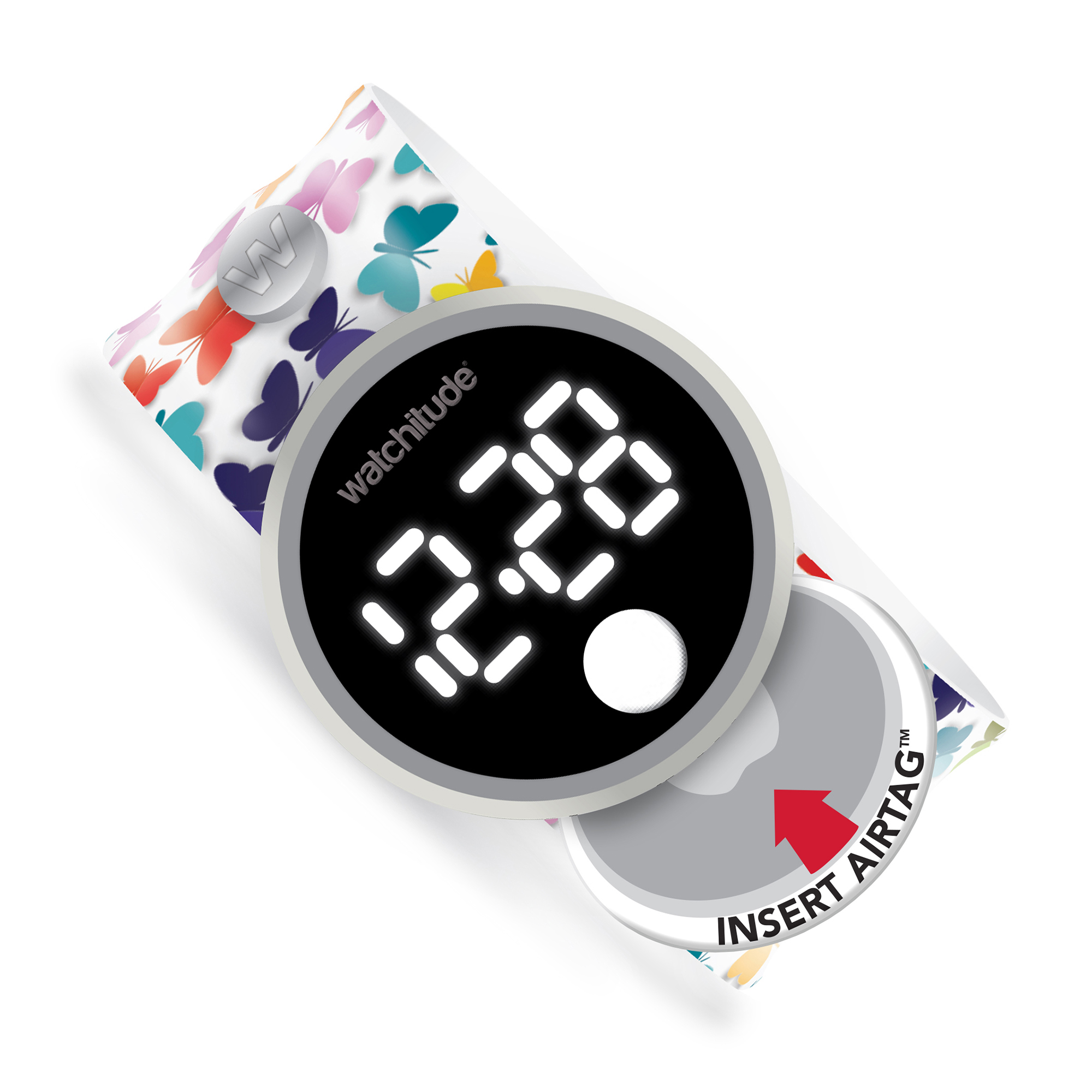 Tag’d Trackable Watch - Butterfly