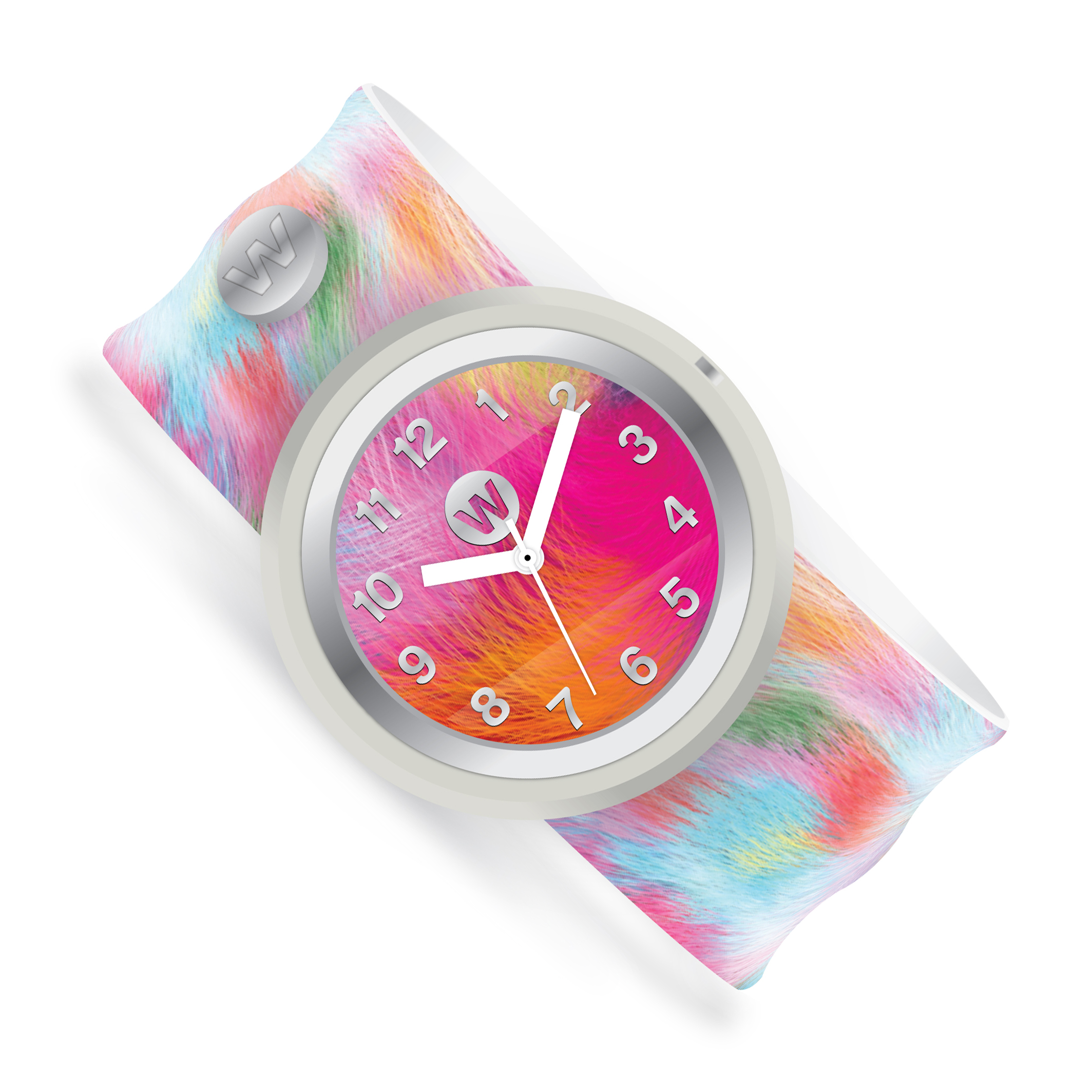 Rainbow Fur - Watchitude Slap Watch