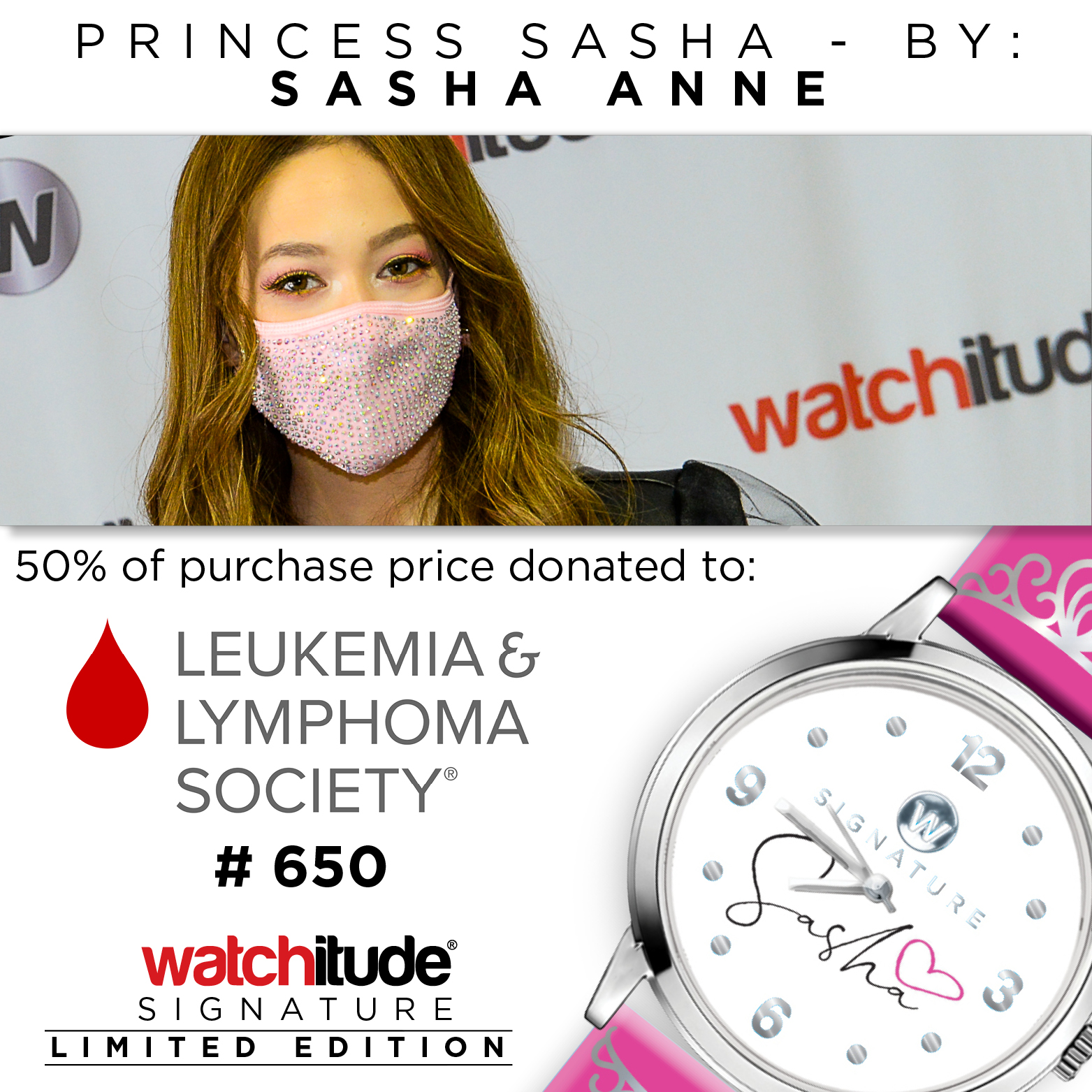 Princess Sasha - Sasha Anne Signature watch