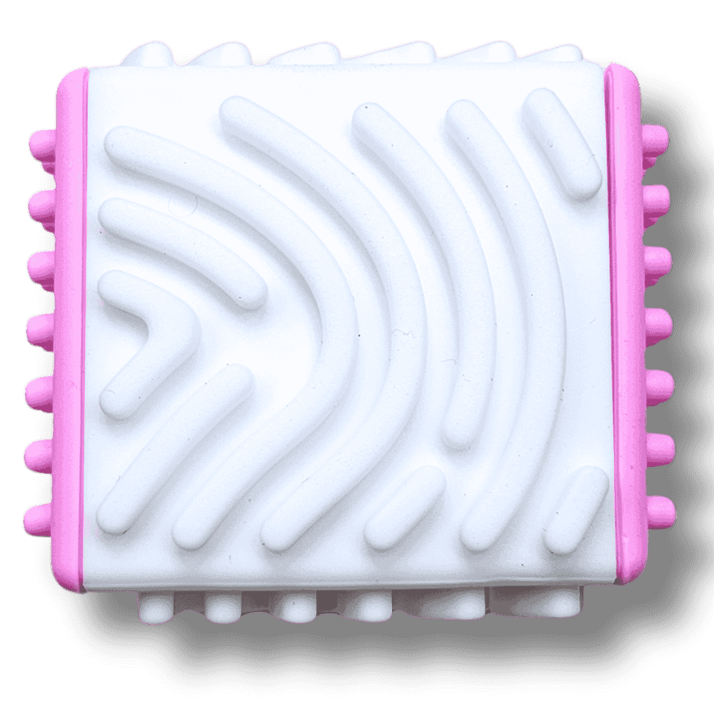 Silly Tube Cube - White / Pink 