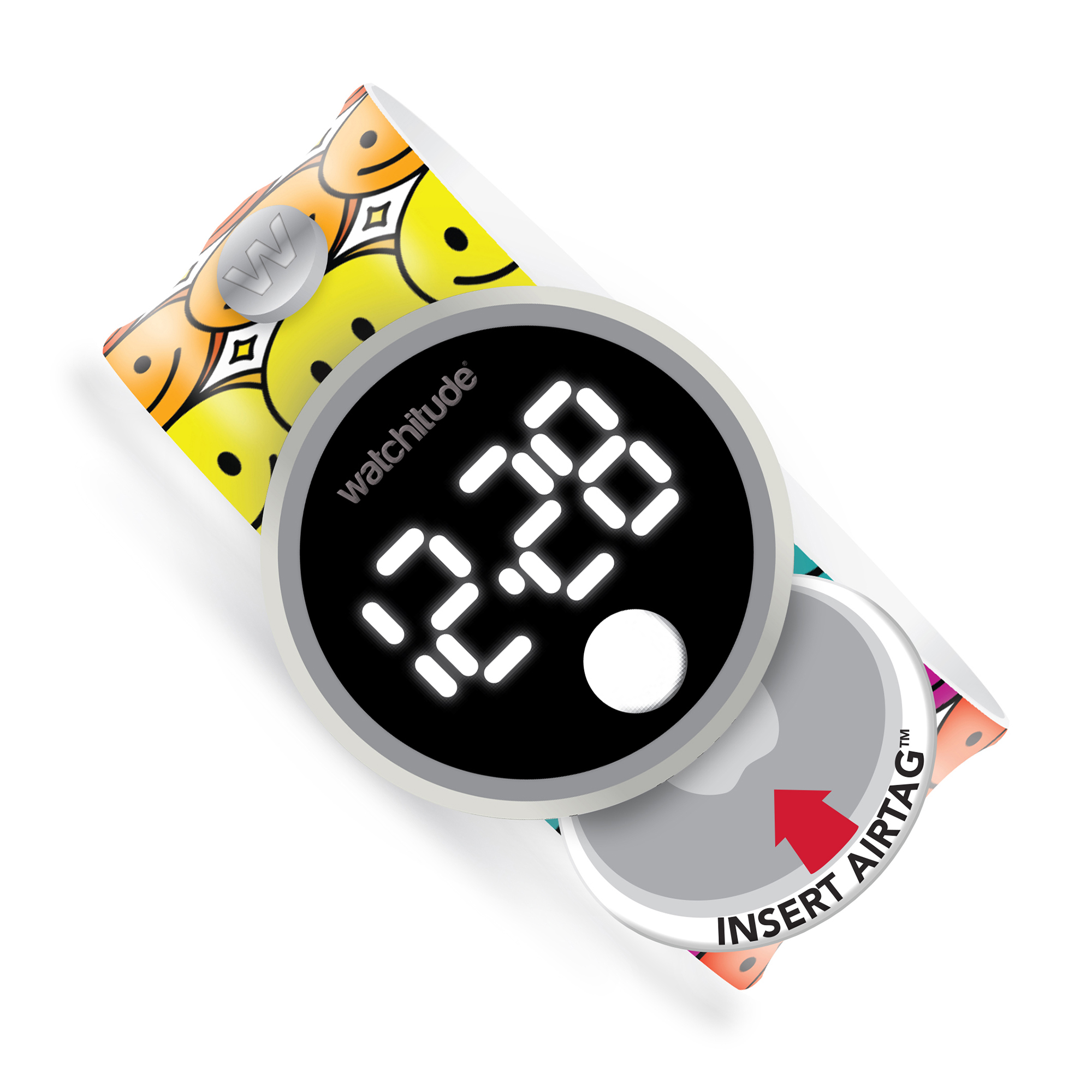 Tag’d Trackable Watch - Happy
