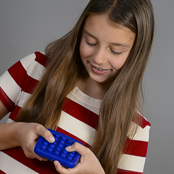 Endless Bubble Wrap - Dark Blue