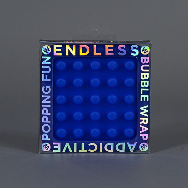 Endless Bubble Wrap - Dark Blue