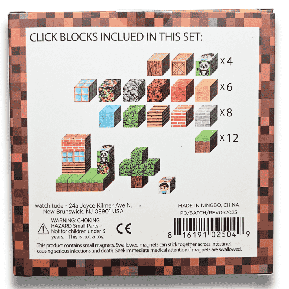 Click Blocks - 100pc Magnetic Building Set