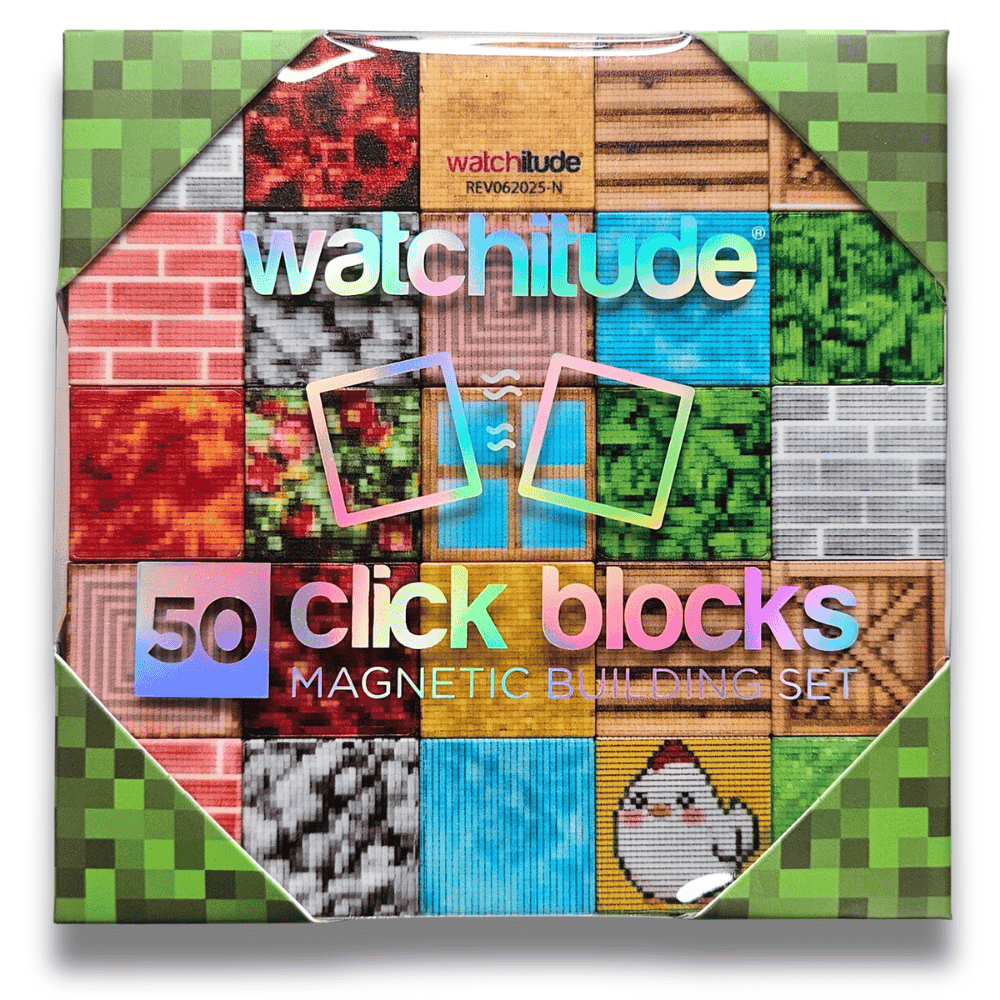 Click Blocks - 50pc Magnetic Building Set