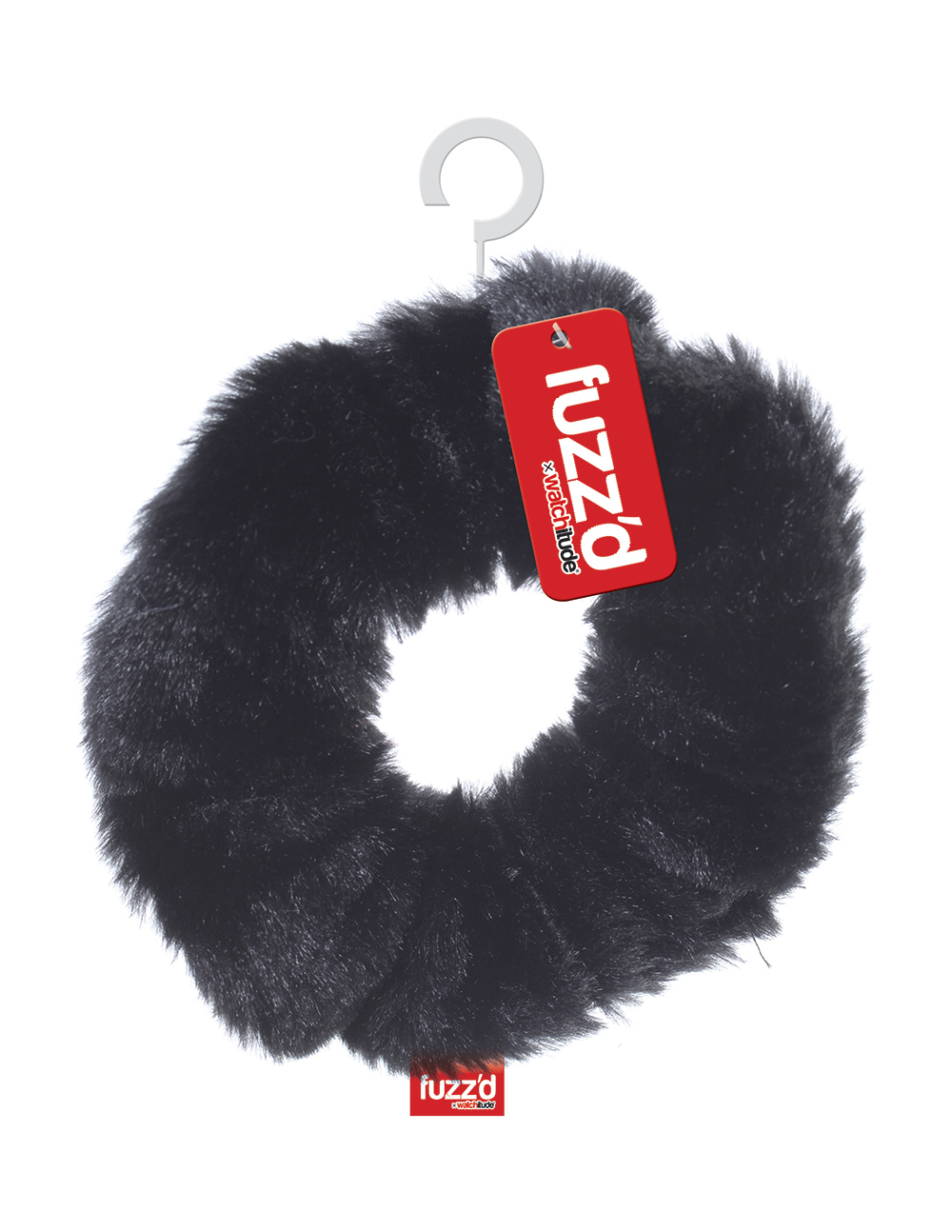 Black Tuxedo - Hair Tie - Fuzz'd x Watchitude image number 1