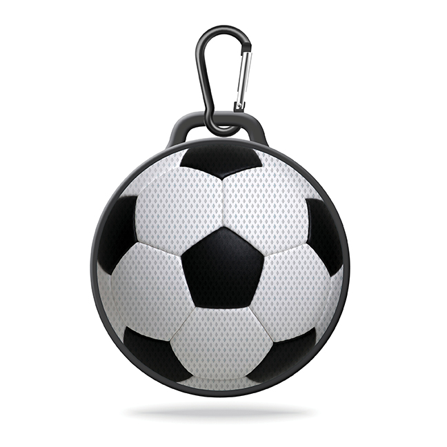 Soccer Ball - Jammed 2 Go by Watchitude - Round Bluetooth Speaker