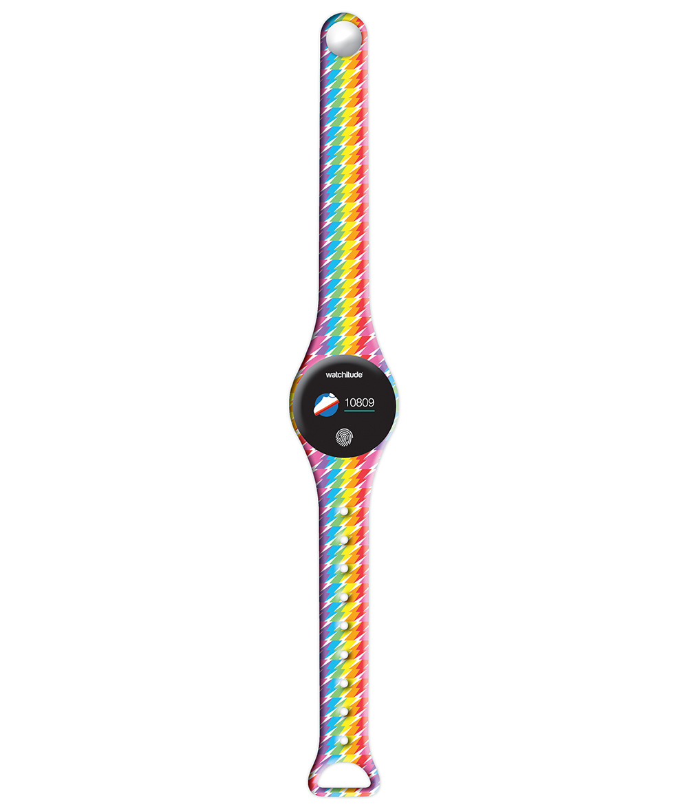Rainbolts - Watchitude Move 2 | Blip Watch Band (Band Only) image number 1