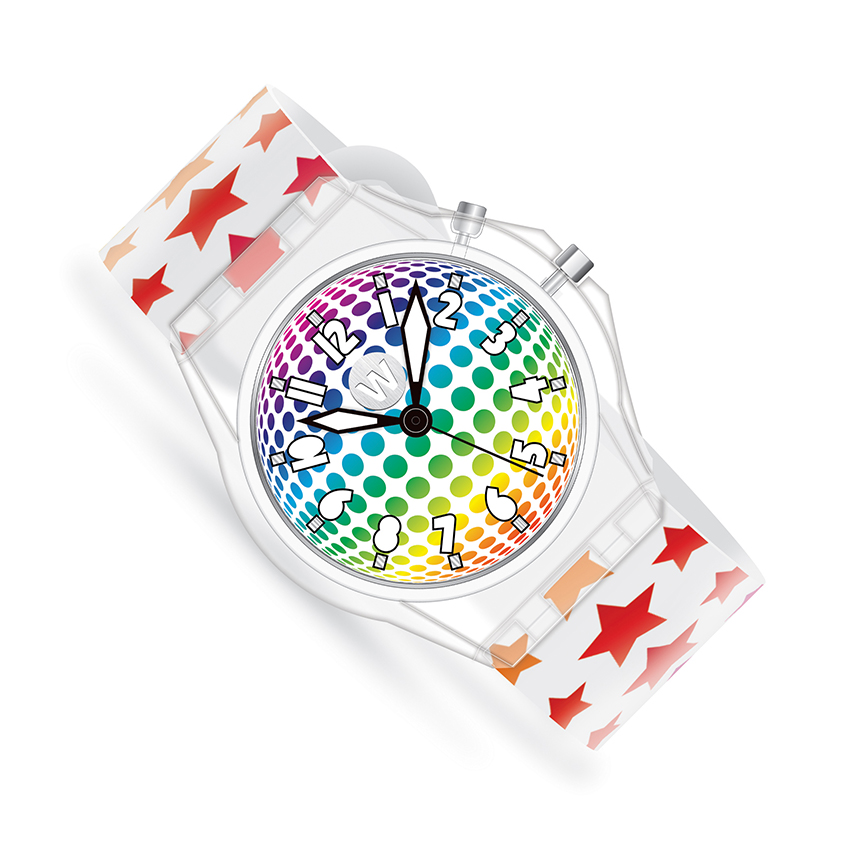 Light up top watch
