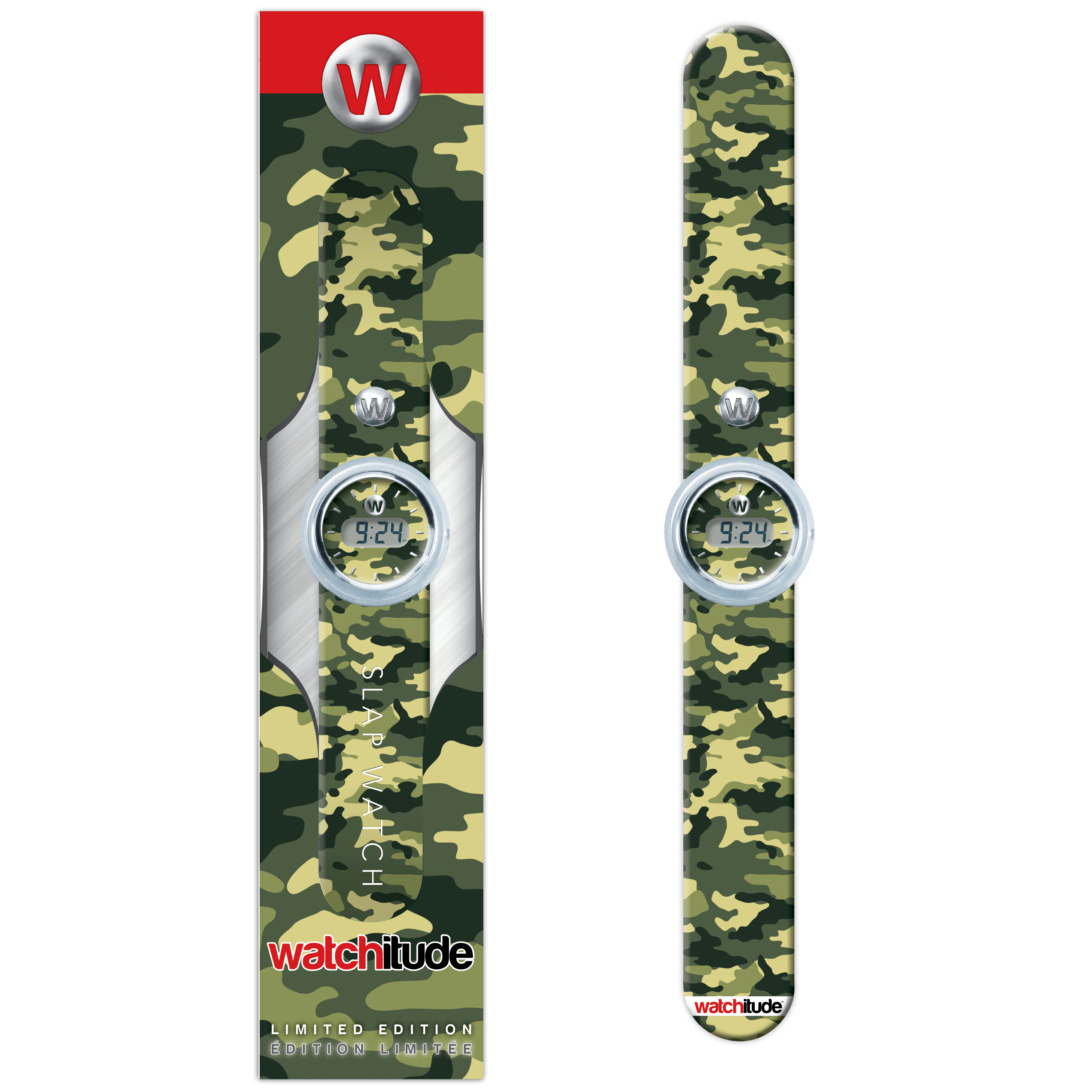 Army Camo - Watchitude Digital Slap Watch image number 2