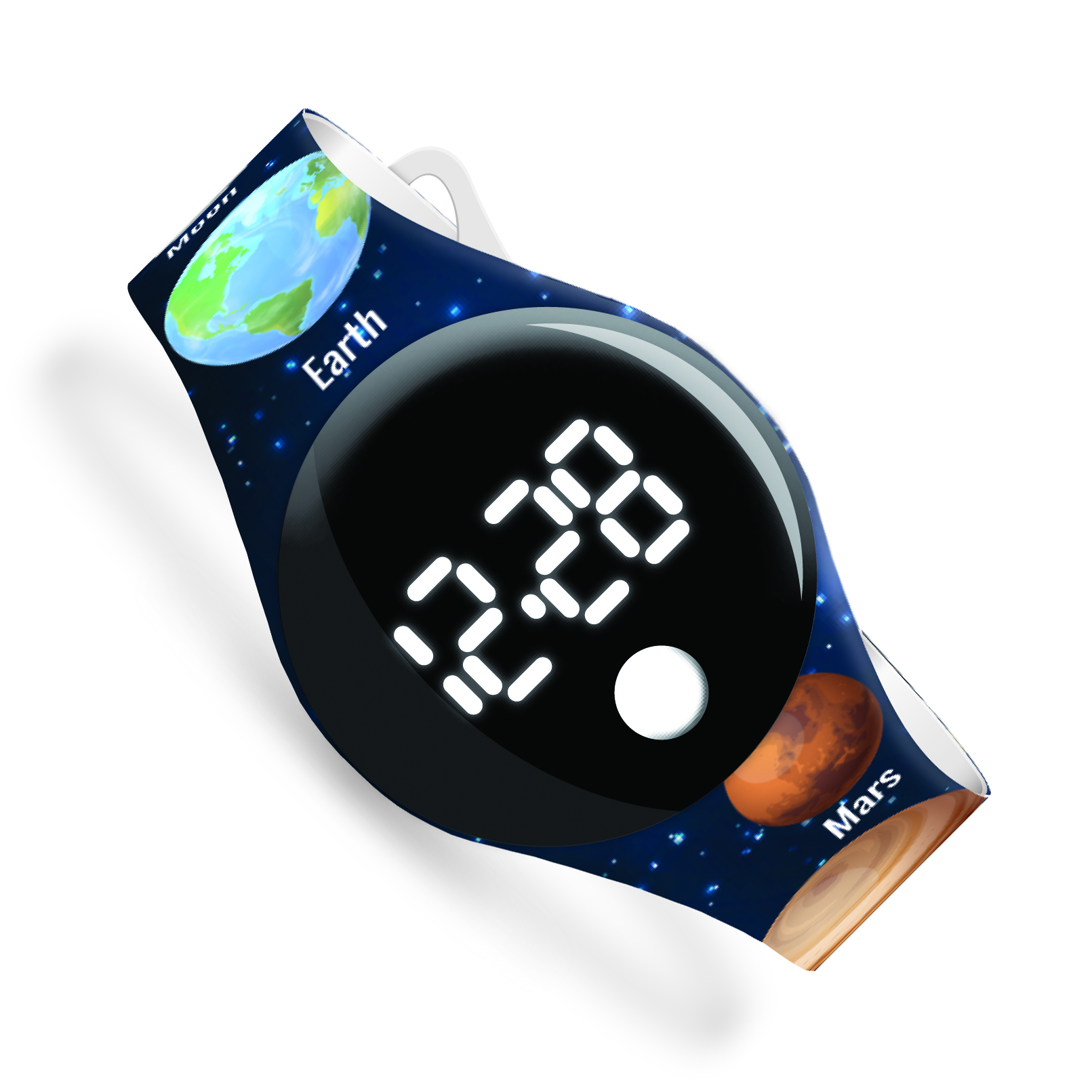 Solar System - Watchitude Blip - Digital Watch