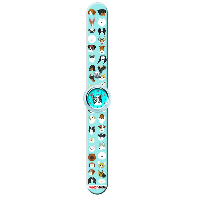 Dog Emoji - Watchitude Slap Watch