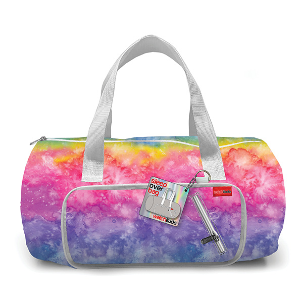 Rainbow Tie Dye - Watchitude Sleepover Bag image number 1