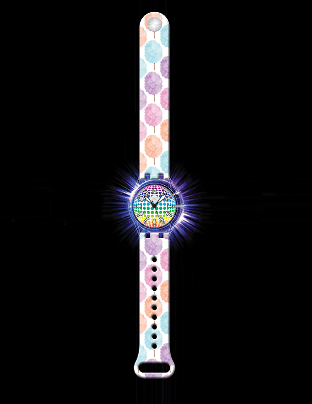 Cotton Candy - Watchitude Glow - Led Light-up Watch image number 2