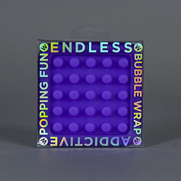 Endless Bubble Wrap - Purple