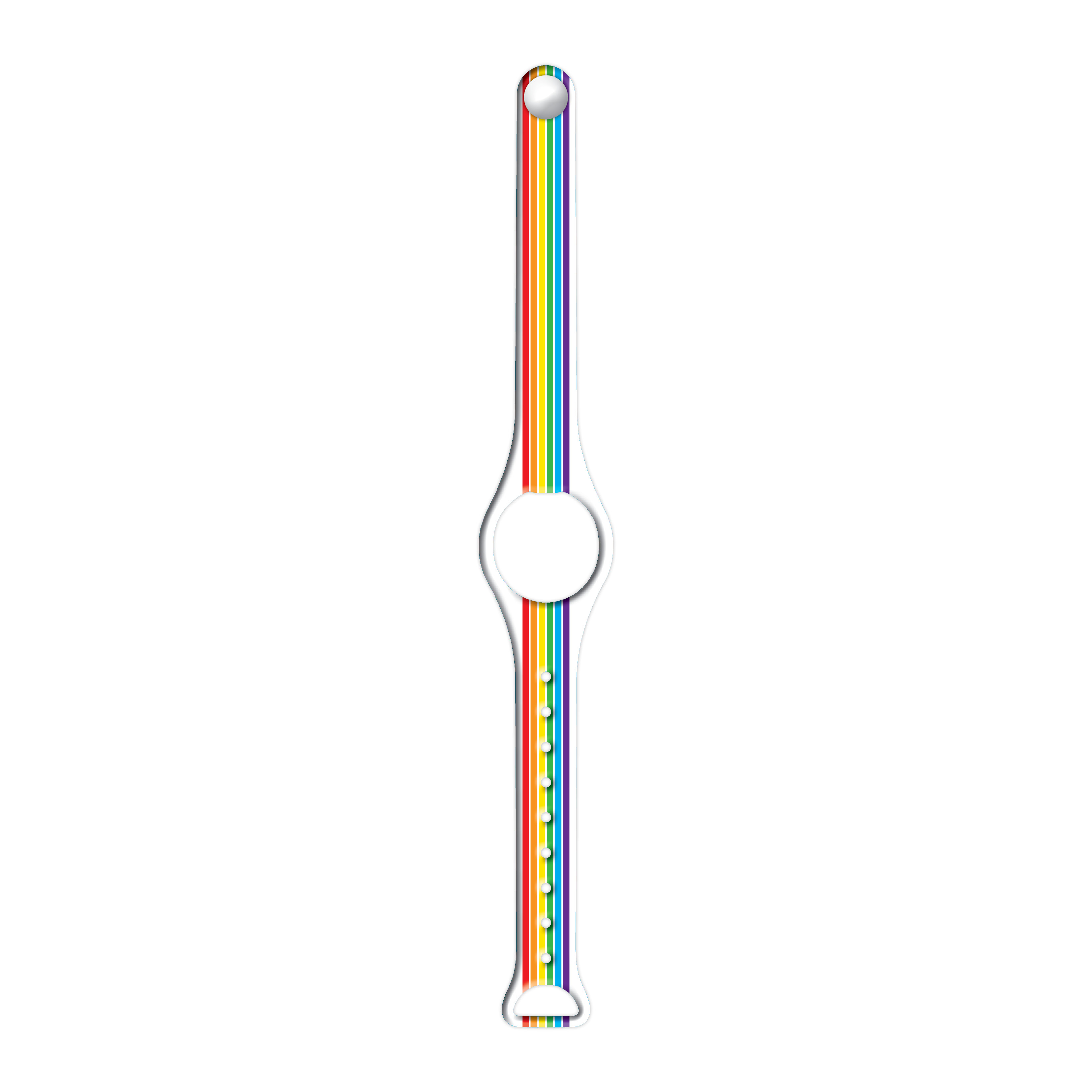 Rainbow Stripes - Watchitude Move 2 | Blip Watch Band (Band Only)