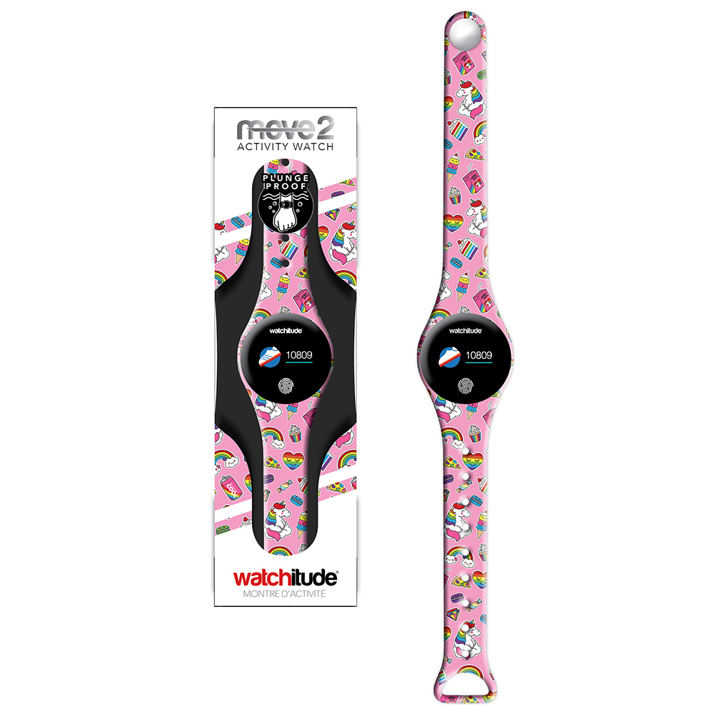 Unicorn Treats Watchitude Move2 Kids Activity Plunge Proof Watch Shop Today