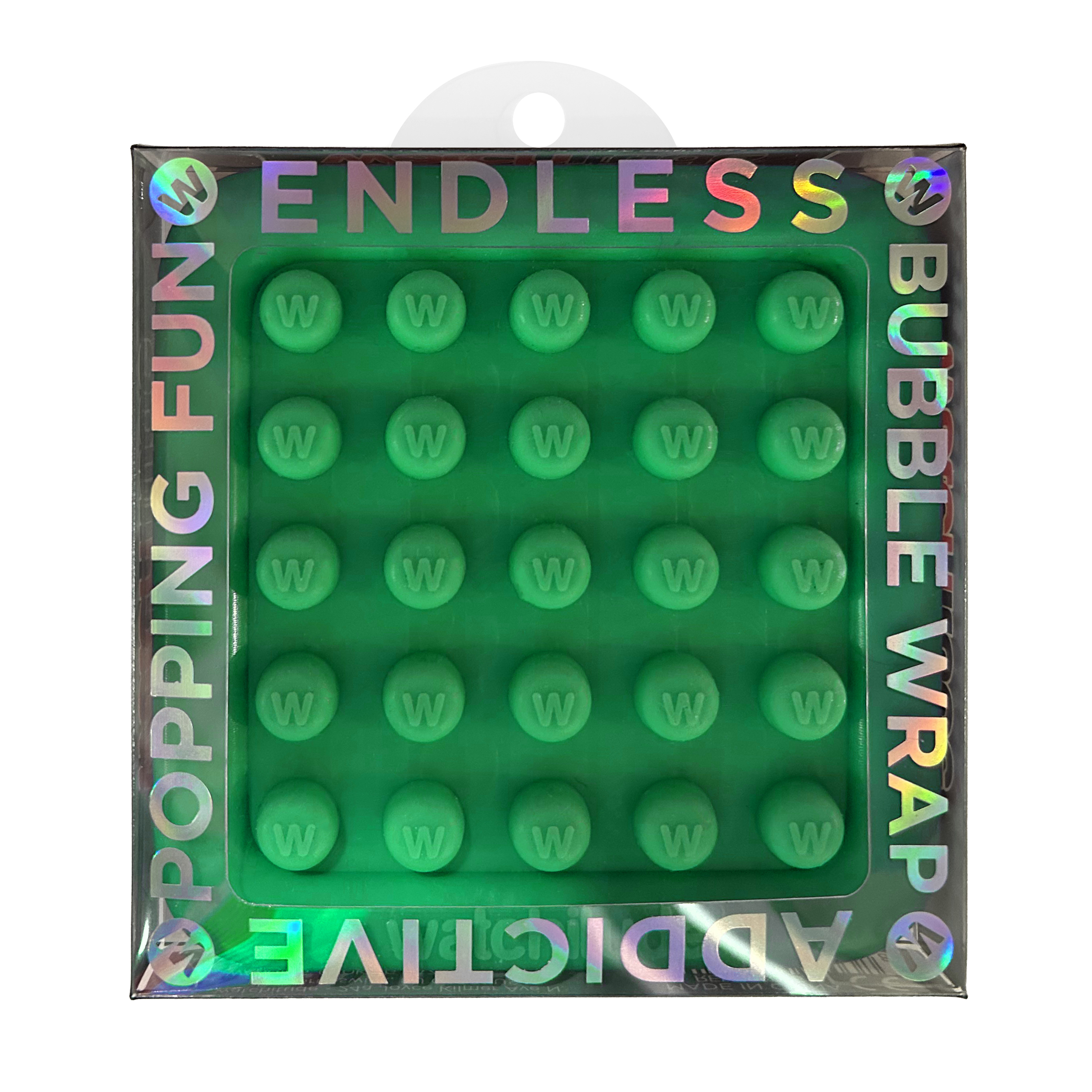 Endless Bubble Wrap - Green