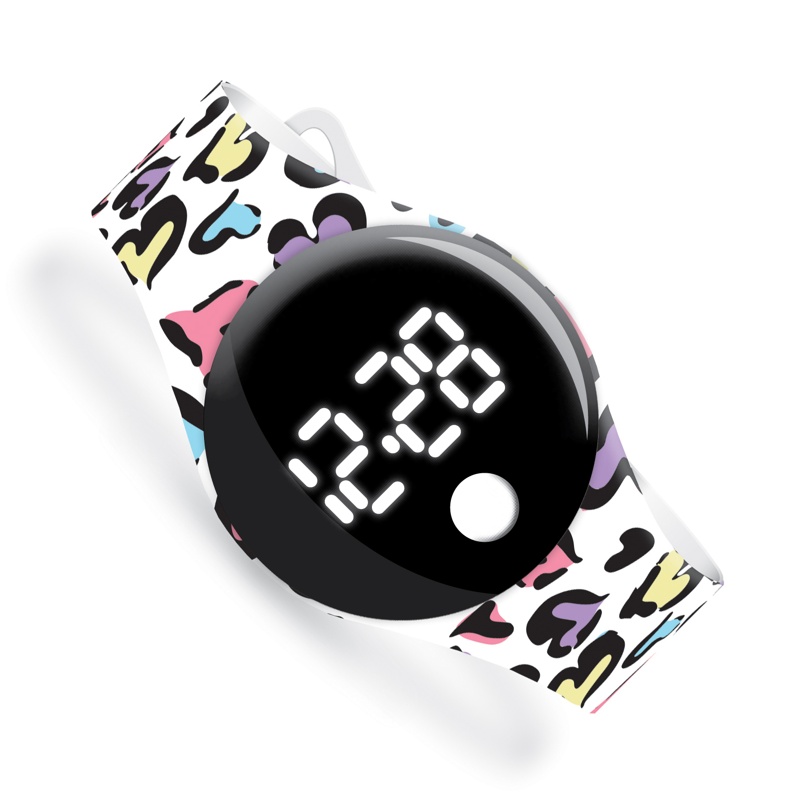 Painted Hearts - Watchitude Blip - Digital Watch image number 0