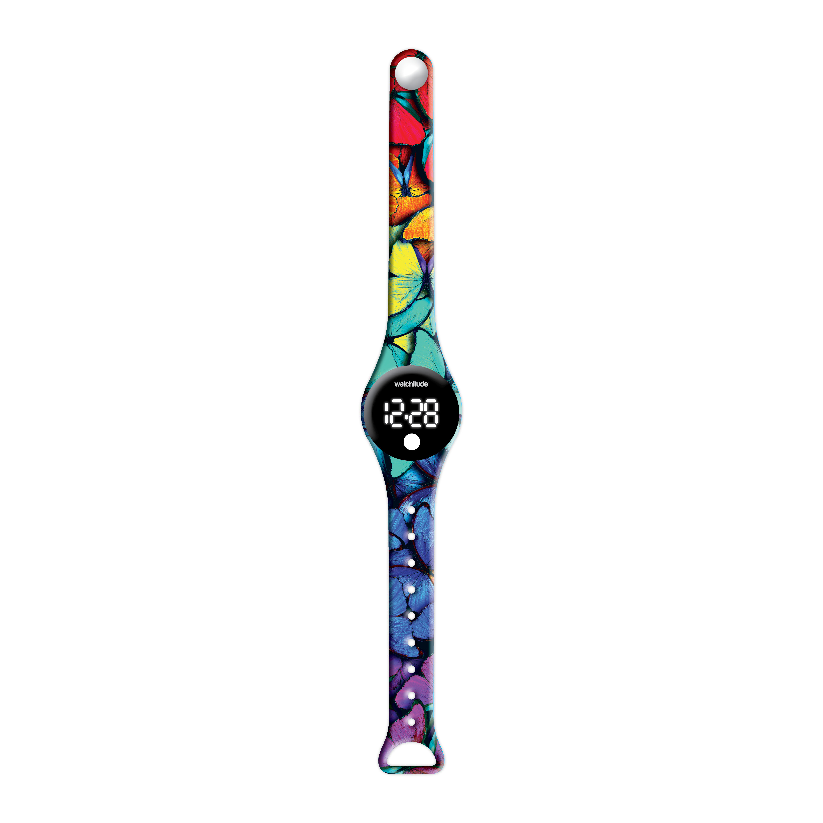 Rainbow Butterfly - Watchitude Blip - Digital Watch