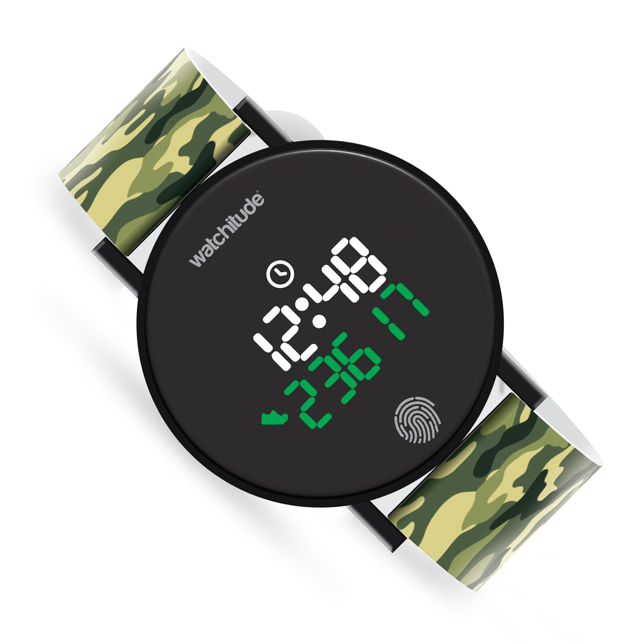 Army Camo - Step Counter Watch
