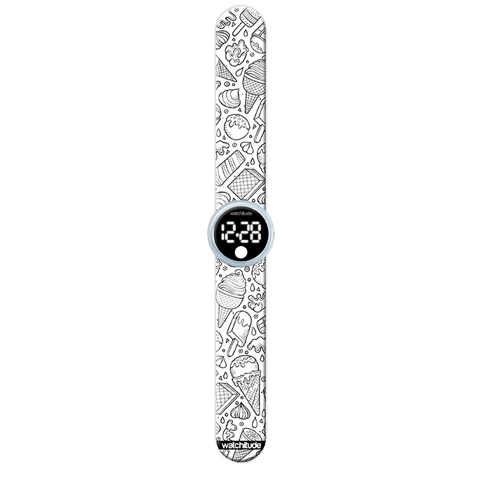 Ice Cream - Marker - Digital Slap Watch image number 3