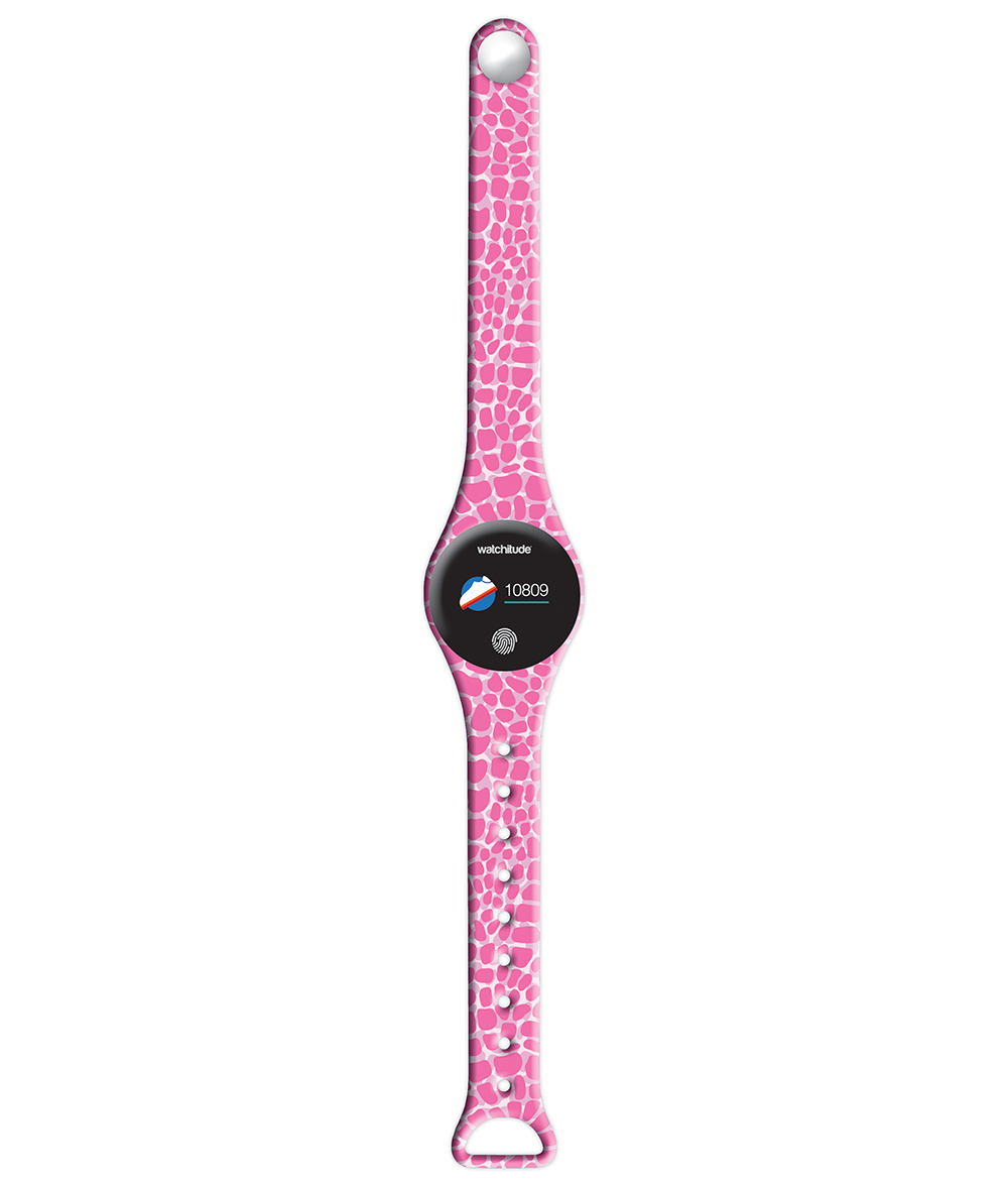 Pink Crocodile - Watchitude Move 2 | Blip Watch Band (Band Only)