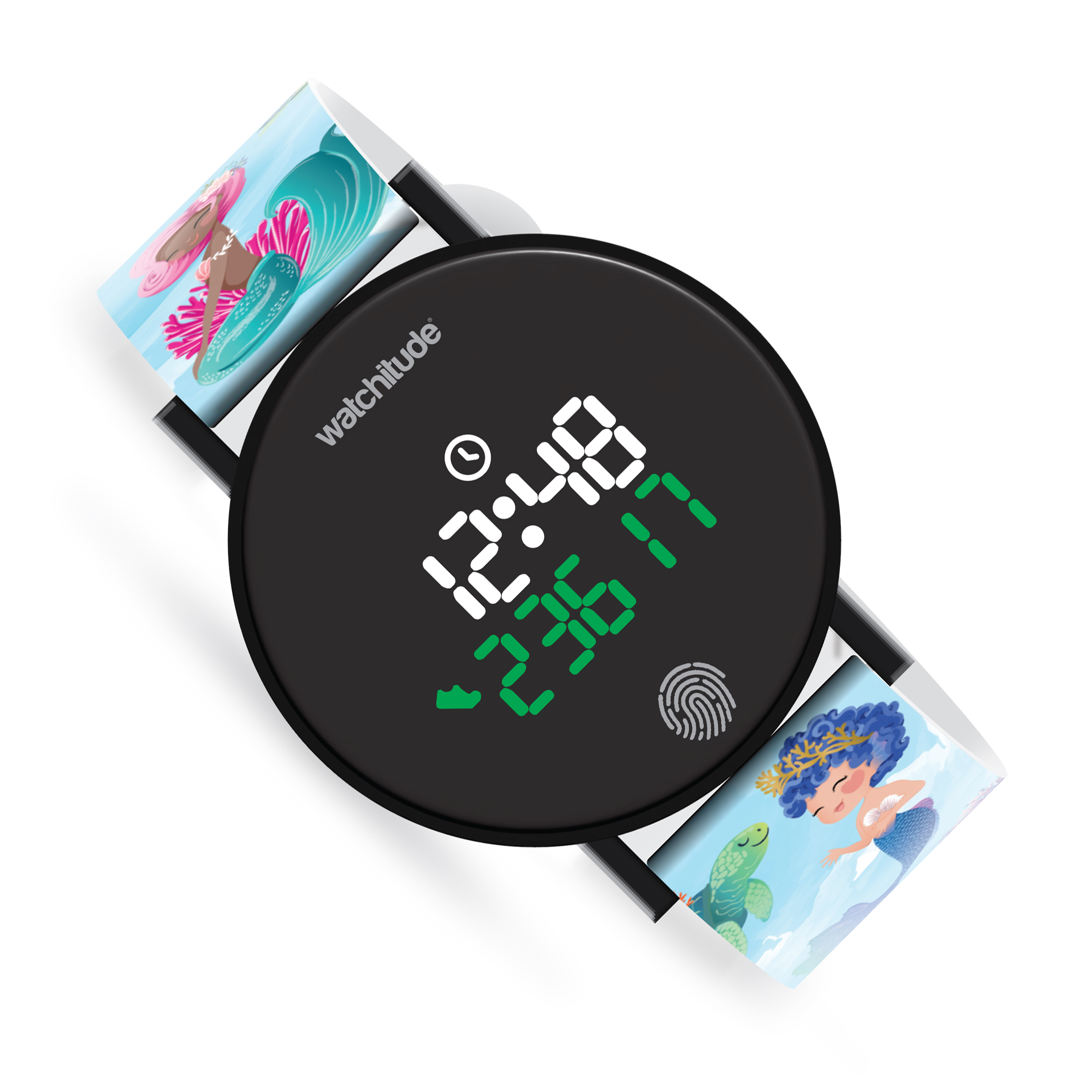 Mermaids Party - Step Counter Watch - Pedometer - Fitness Tracker