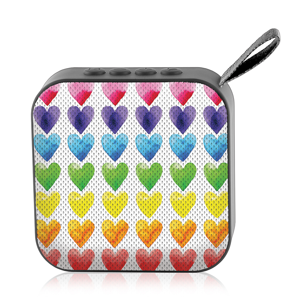 Watercolor Hearts - Watchitude Jamm'd - Wireless Speaker image number 2