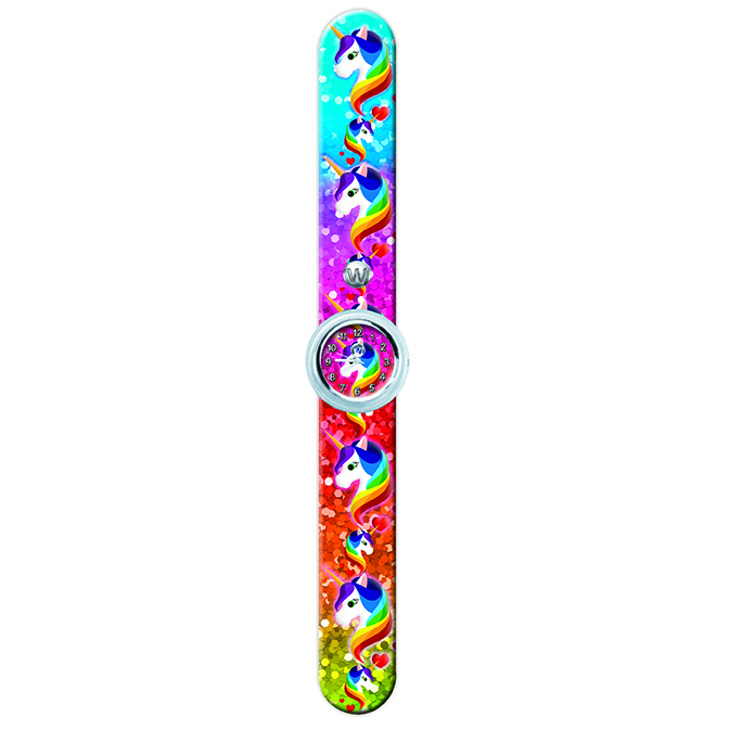 Rainbow Unicorns - Watchitude Slap Watch image number 1