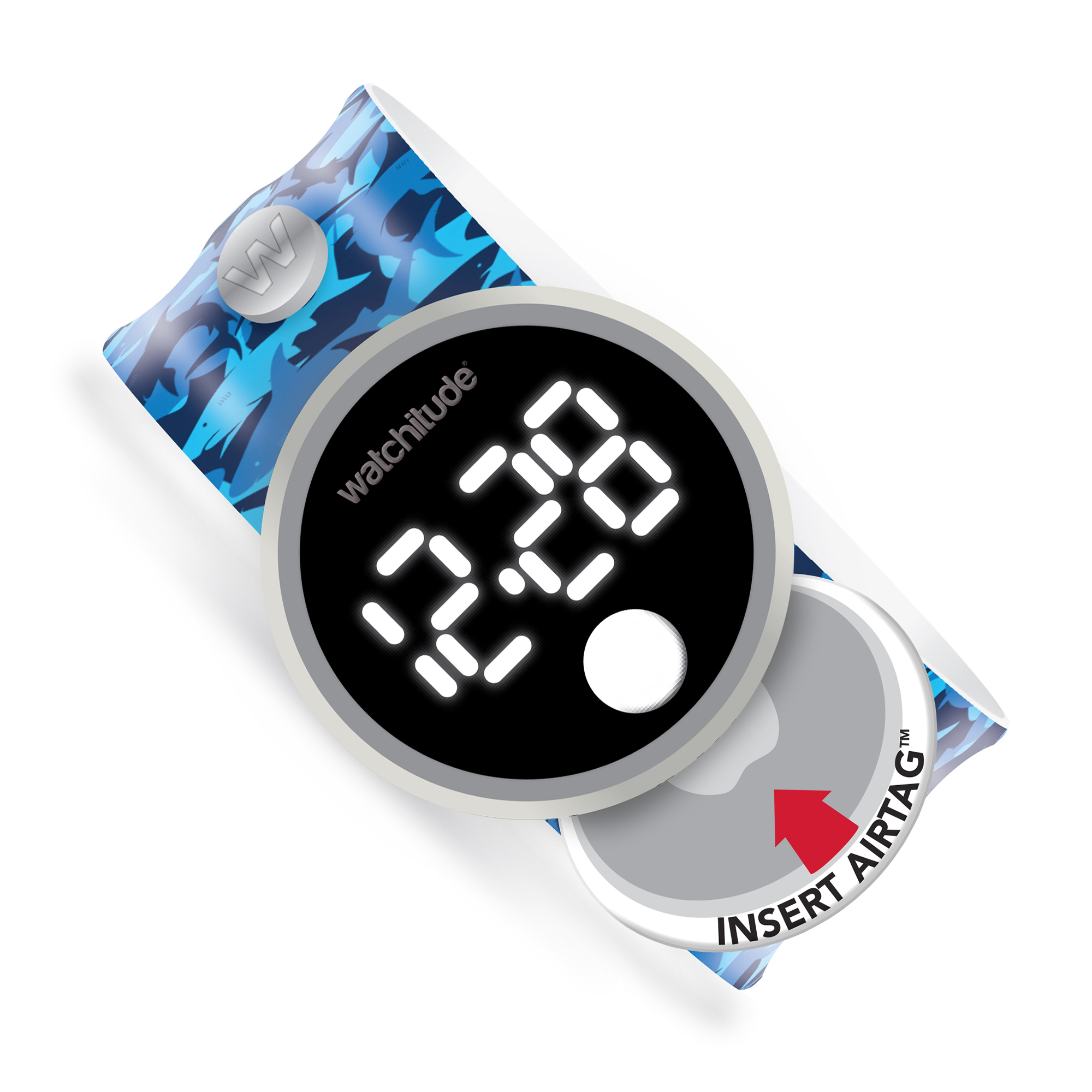 Tag’d Trackable Watch - Sharks Camo