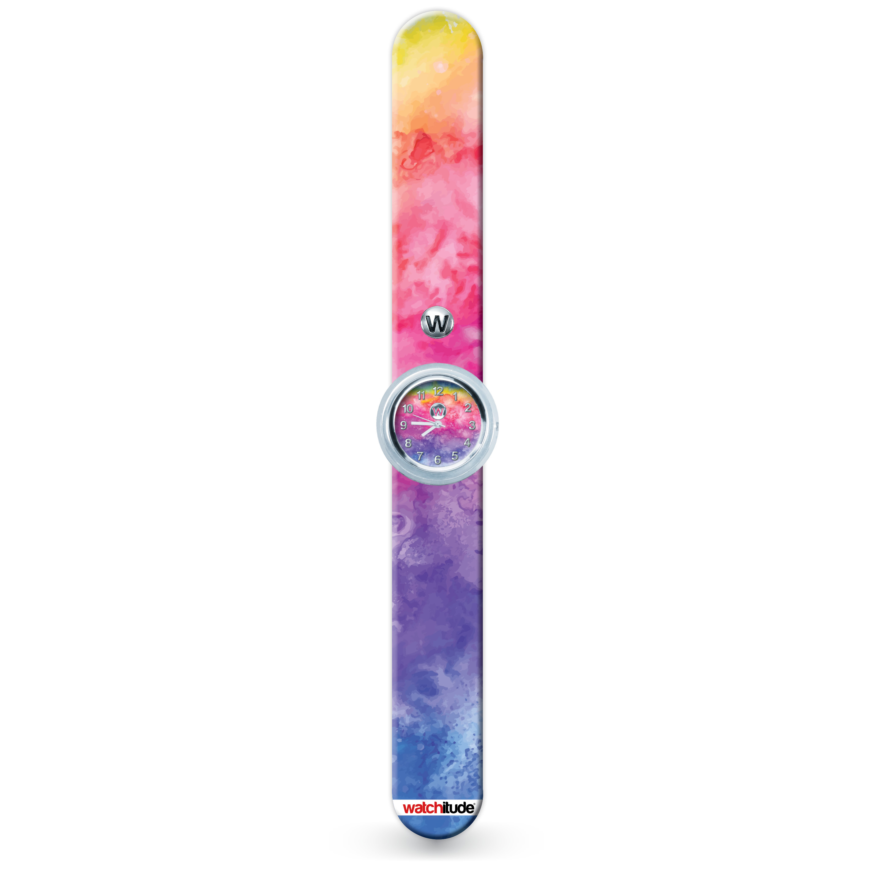 Rainbow Tie Dye - Watchitude Slap Watch image number 1