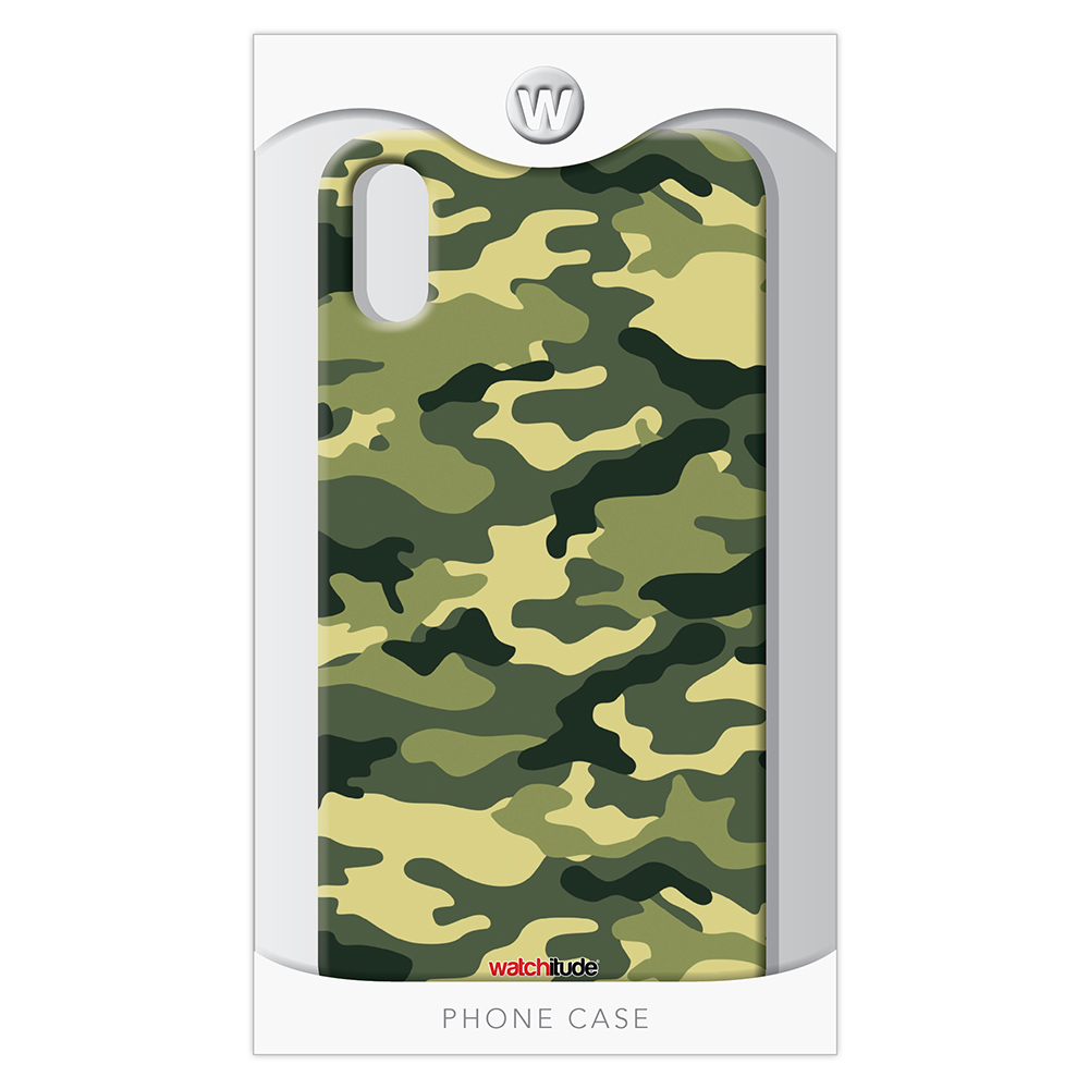 Army Camo XR - Watchitude Phone Case - Fits iPhone XR