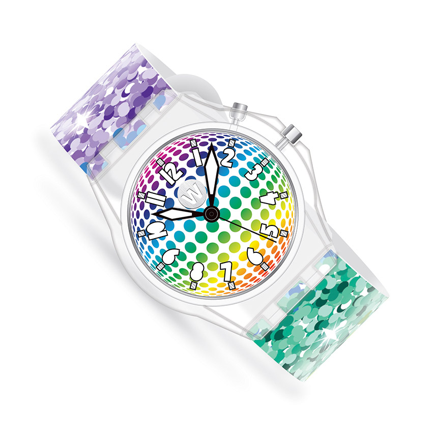 Sassy Sequins - Watchitude Glow - Led Light-up Watch