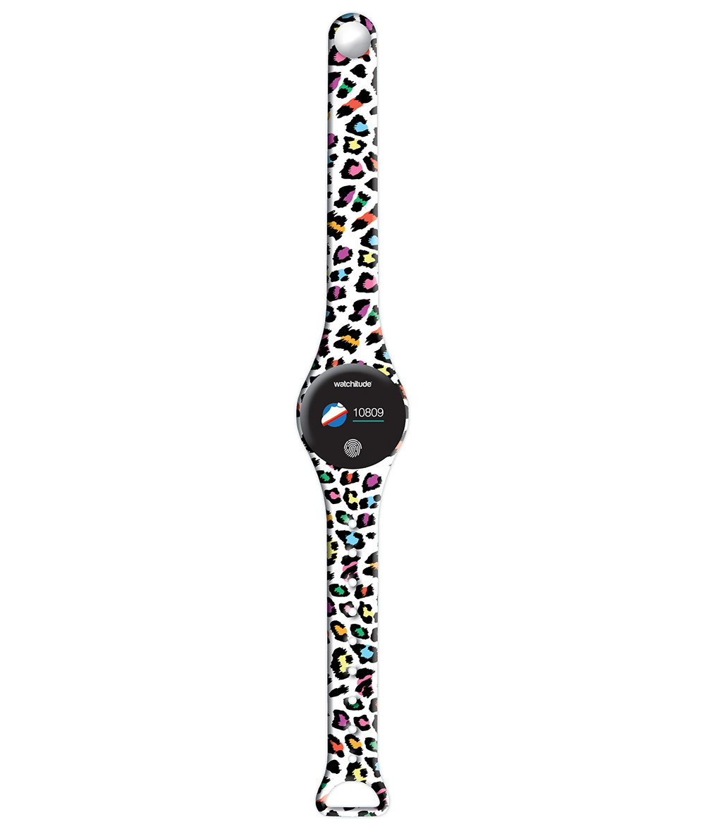 Leopard Camo - Watchitude Move2 - Kids Activity Plunge Proof Watch image number 2