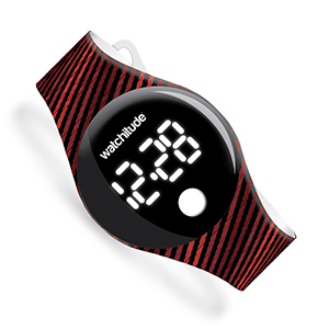 Red Suit - Watchitude Blip - Digital Watch image number 0