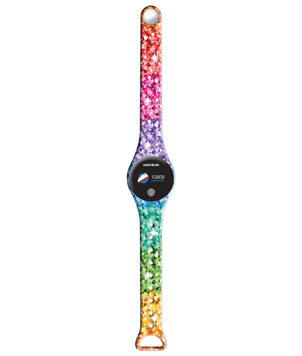 Sassy Sequins - Watchitude Move2 - Kids Activity Plunge Proof Watch image number 2