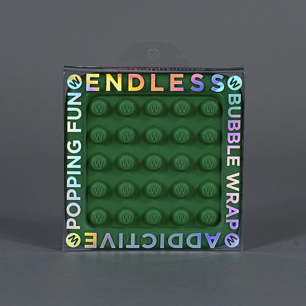 Endless Bubble Wrap - Green