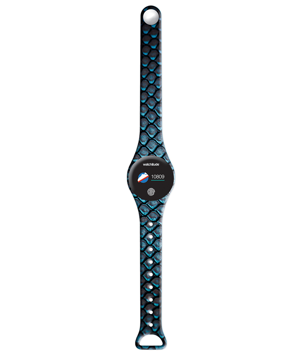 Aqua Skin - Watchitude Move 2 | Blip Watch Band (Band Only) image number 1