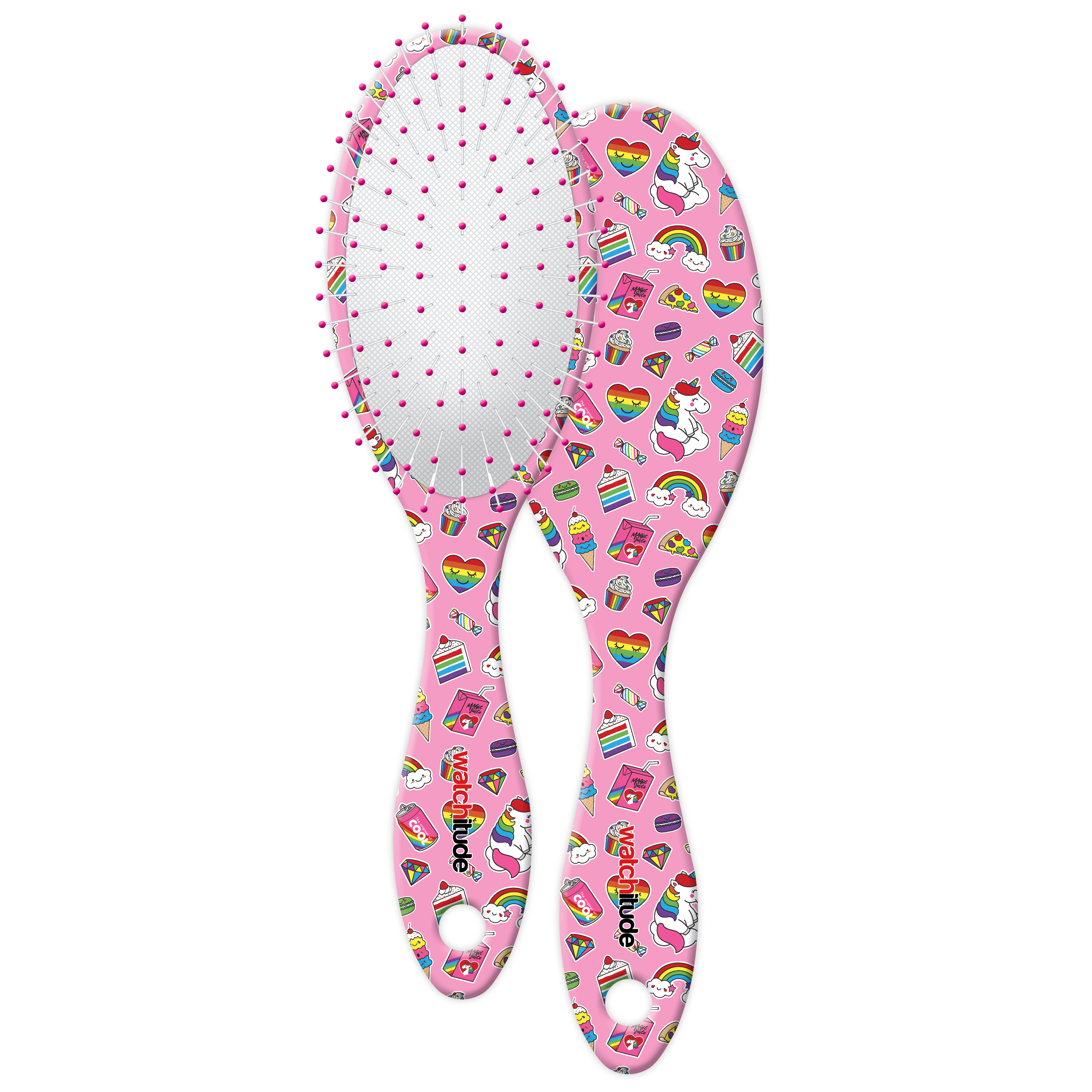 Birthday Treats - Scented Hair Brush by Watchitude image number 0