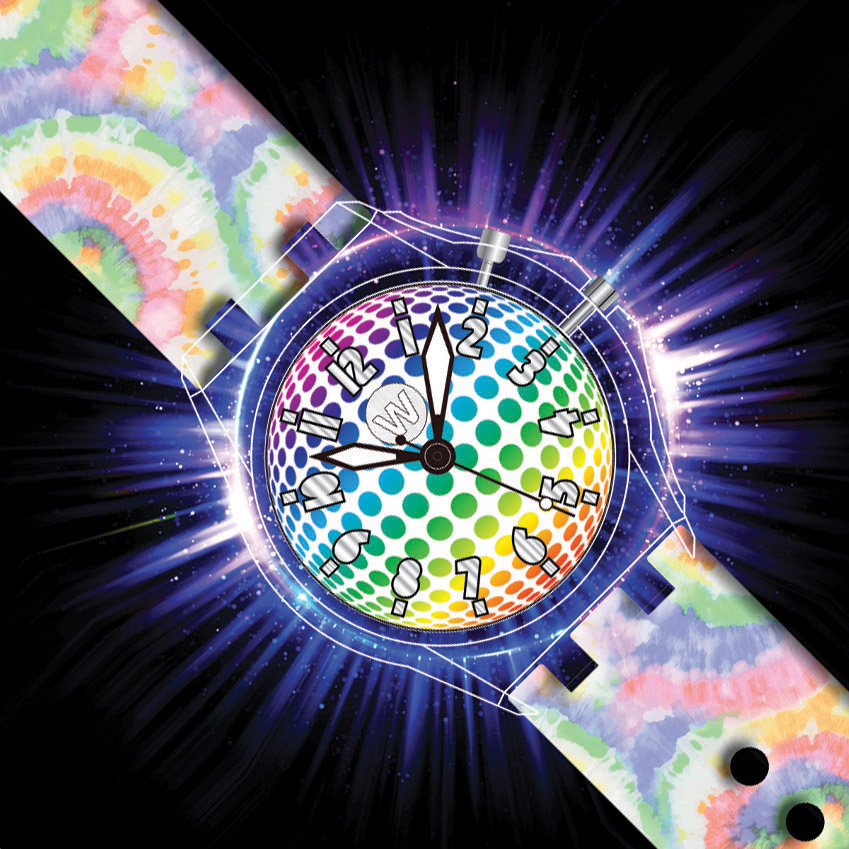 Butterfly Bash - Watchitude Glow - Led Light-up Watch