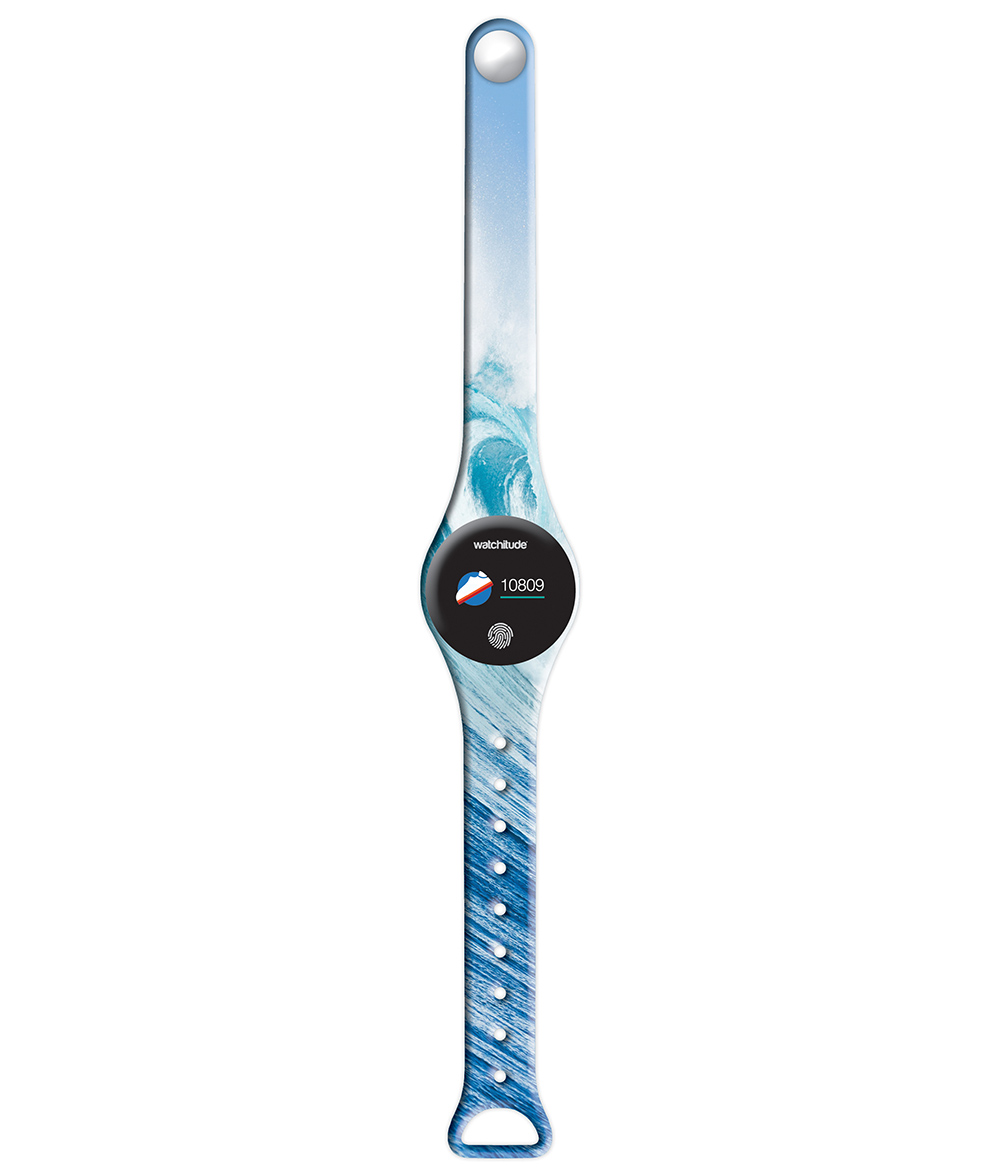 Wave Shredder - Watchitude Move 2 | Blip Watch Band (Band Only) image number 1